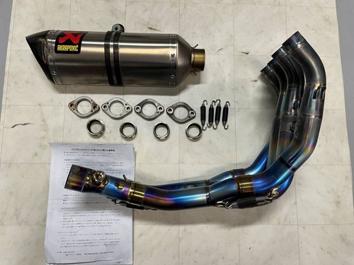 Akrapovic full exhaust muffler - exhaust,