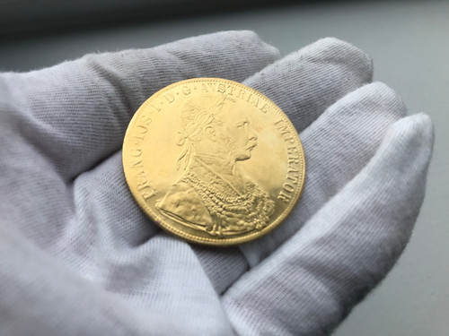 1875 ducat austria repro - ducat,