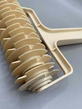 VINTAGE TOOL Pie Cookie Cutter Pastry Bakeware Embossing Dough Roller Lattice