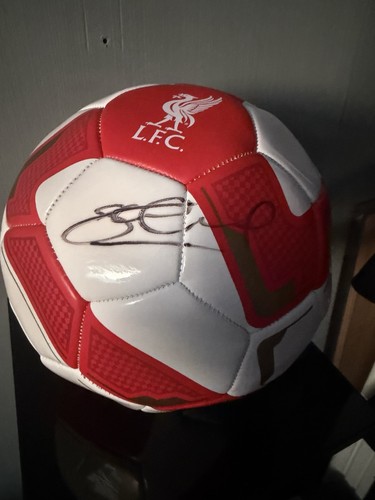Steven gerrard signed - gerrard,