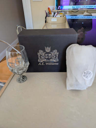 New boxed williams pewter - a.e.,