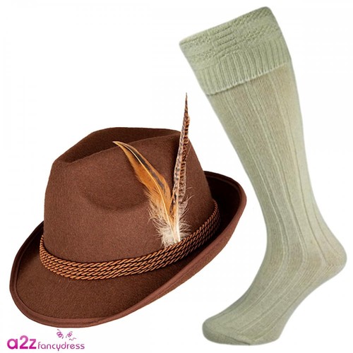 Adult bavarian oktoberfest hat - oktoberfest,