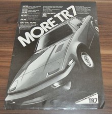 Triumph TR7 Ad