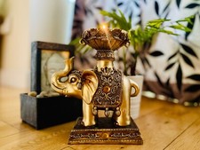 Indian Elephant Candle Holder
