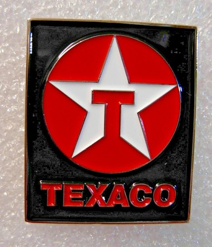 Texaco pin badge - ., advertising