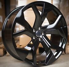 22"/VW Touareg 2018-2025 /RSQ8 Design/Gloss Black/10j/Alloy Wheels X4