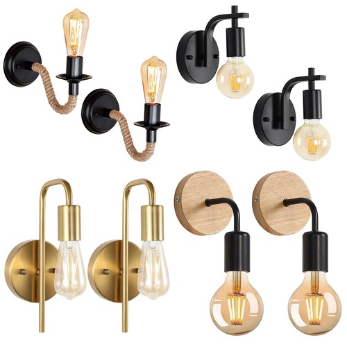 4pcs wall light industrial - light,