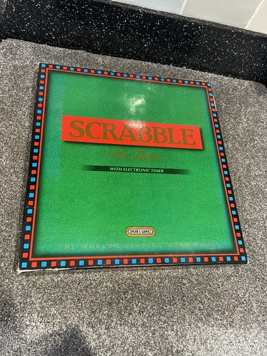 Scrabble deluxe electronic - scrabble,