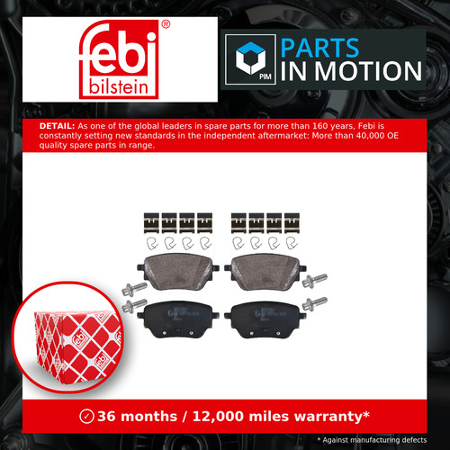 Brake pads set fits - brake,