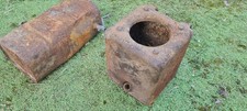 Fowler 1 P A L stationary engine fuel tank & cylinder head / hopper