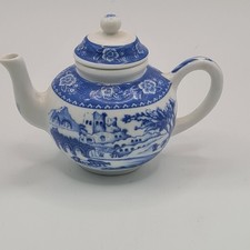 Porcelain Art Miniature Teapot