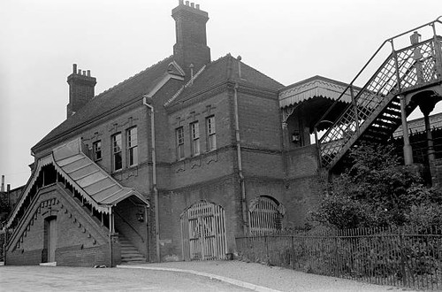 Old photo exterior view - old,