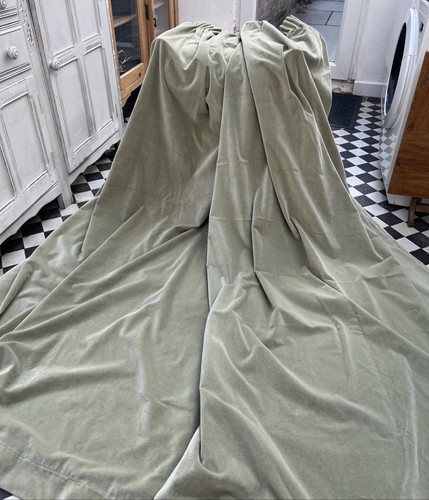Vintage cotton velvet - cotton,