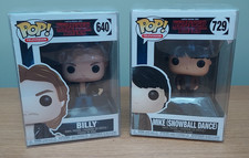 Funko Pop Television Stranger Things Billy #640 & Mike Snowball #729