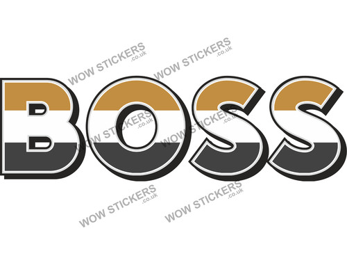 Hugo boss sticker laptop - boss,