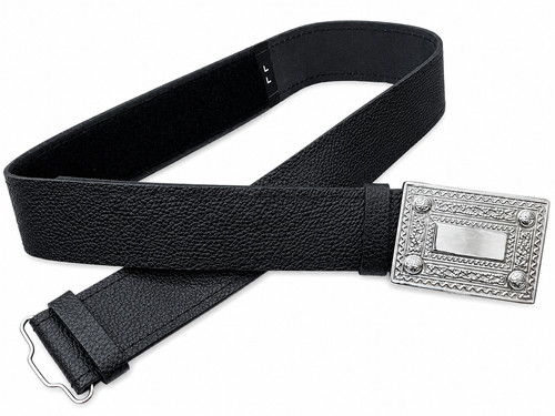 Scottish kilt belt black - belt,