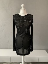 Rare Christopher Kane X Topshop 2010’s Mesh Embellished Dress Size 10