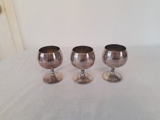 Vintage Silver Plated Goblets