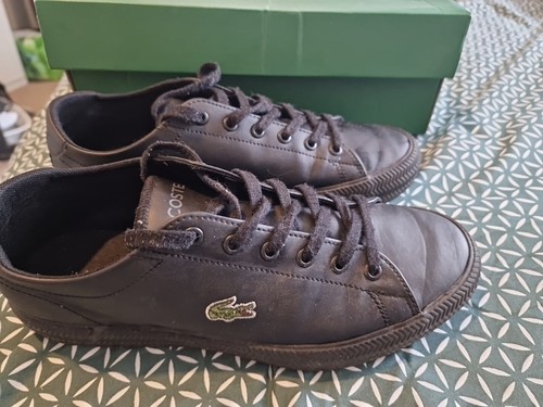 Black lacoste trainer smart - ***black,