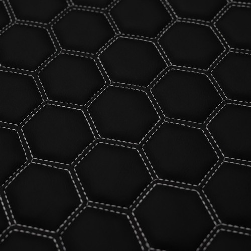 Hexagon quilted 8mm foam - hexagon,