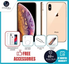 Apple iPhone XS Unlocked Smartphone - 64GB 256GB 512GB - Very Good