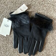 Ugg Ladies Suede Gloves M