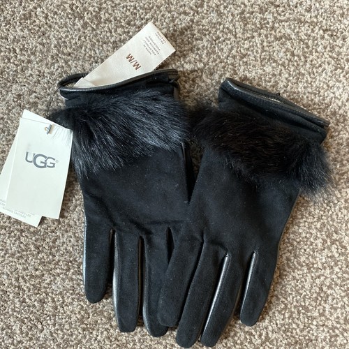 Ugg ladies suede - gloves, m