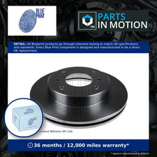 2x Brake Discs Pair Vented