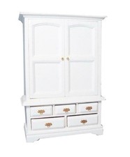 Dolls House White Linen