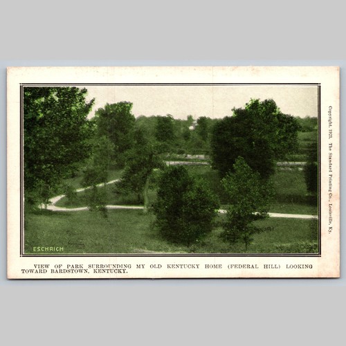 Postcard view park - view,