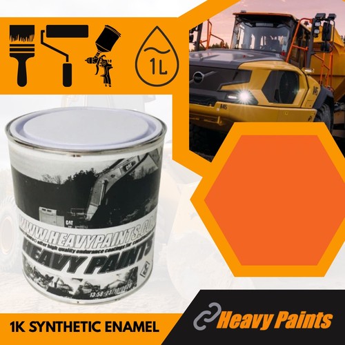 Renault tractor orange paint - tractor,