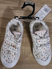 Girls plimsolls size - girls, 11,canvas