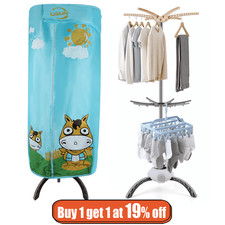 Electric Clothes Dryer Portable Buddy Fast Hot Air Drying Machine Indoor Home