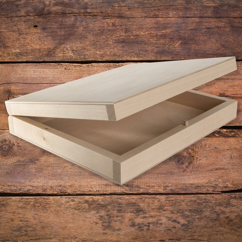 Shallow flat slim - flat, box