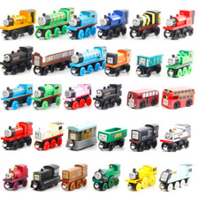 Wooden Magnetic Railway Train