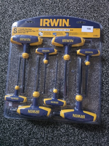 Irwin handle hex key - set, 8
