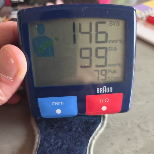 Wrist blood pressure - pressure, monitor