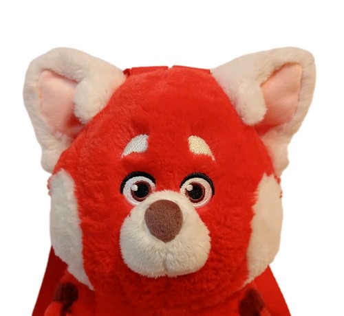 Turning red panda bear - red,