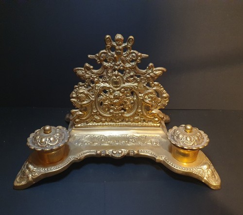 Antique french cherub gilt - antique,