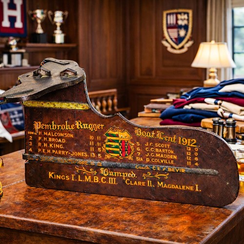 Neat antique wood rowing - neat,