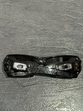 Oakley Oil Rig II Black Ghost Text/Black Iridium Lenses Sunglasses 24-058