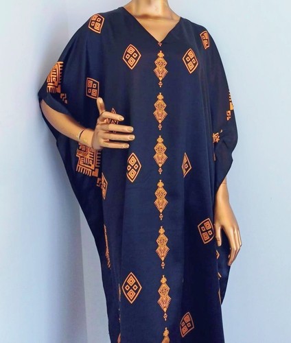 Kaftan dress long maxi - dress,