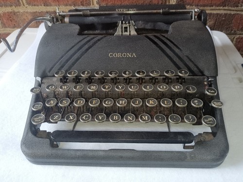 Corona sterling typewriter - corona,