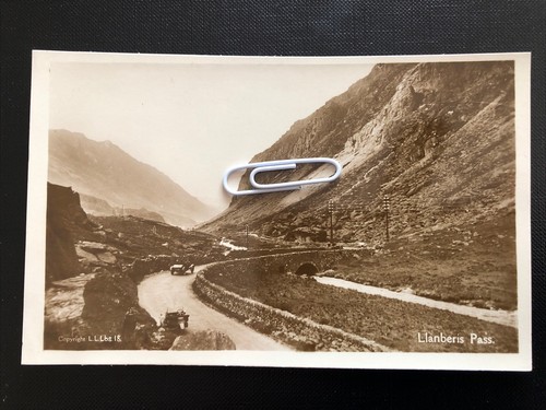 Llanberis pass landscape view - llanberis,