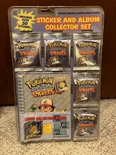 Pokemon Stickers and Album