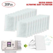 20/40PCS Quality Cotton CPAP Replacement Filters For ResMed AirSense 10 S9 S10