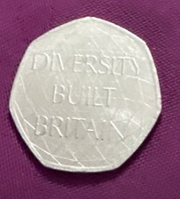 Diversity Built Britain 50p