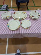 1930s Art Deco Crown Devon Dinner Service