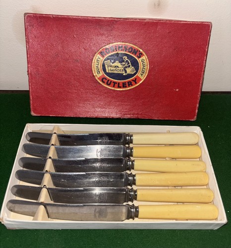 Vintage robinson sheffield - vintage, robinson’s