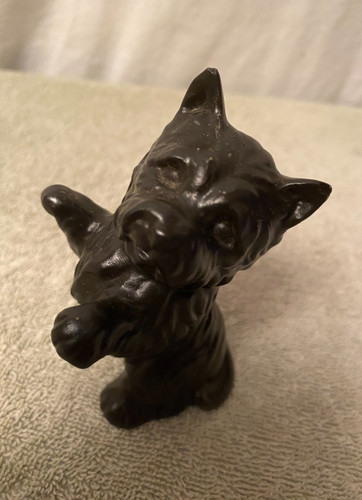 Vintage black carin westie - carin,